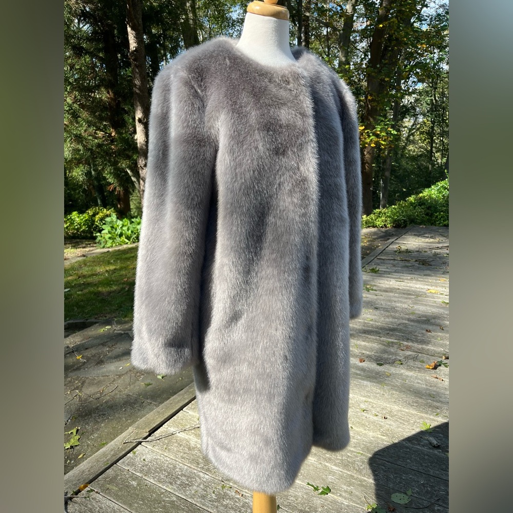 JMcLaughlin Luxurious Faux Fur Coat